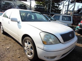 2001 LEXUS LS430 WHITE 4.3L AT Z19490